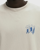 ØLÅF SMUDGE TEE Beige Mens Shortsleefe