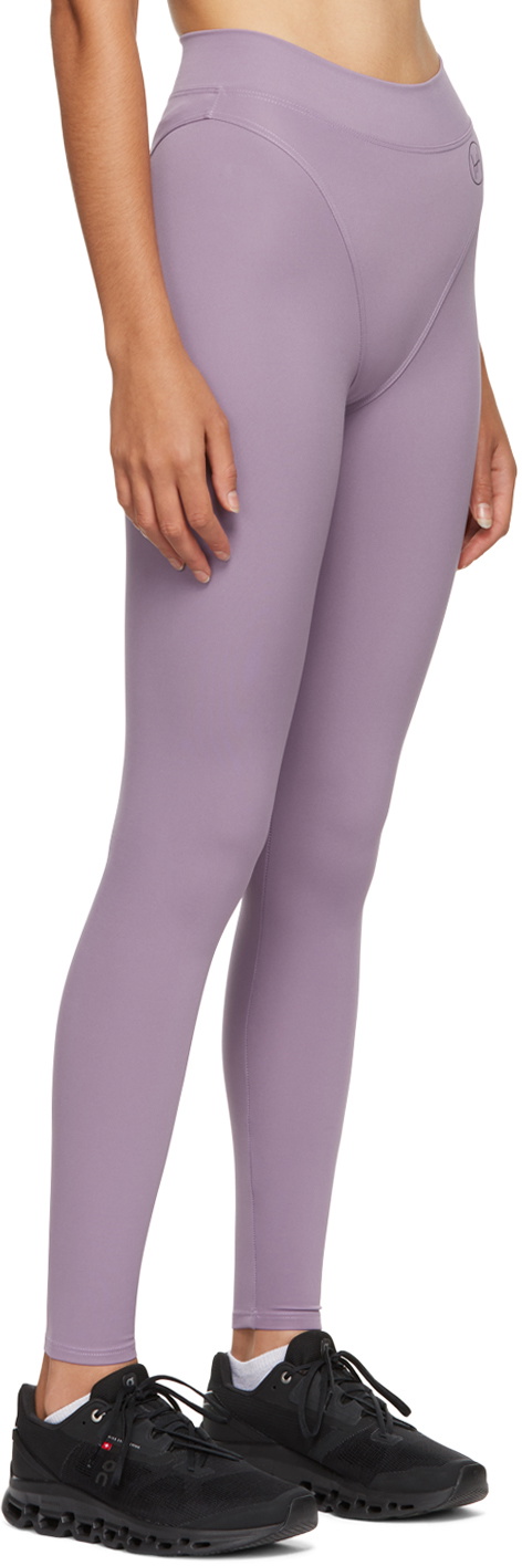 Purple Ombre LEGGINGS Womens Leggings 80s Leggings Throwback