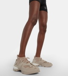 Adidas by Stella McCartney - Solarglide rubber and mesh sneakers