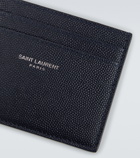 Saint Laurent Logo leather card holder
