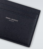 Saint Laurent Logo leather card holder