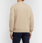 Loro Piana - Ribbed Baby Cashmere Mock-Neck Sweater - Neutrals