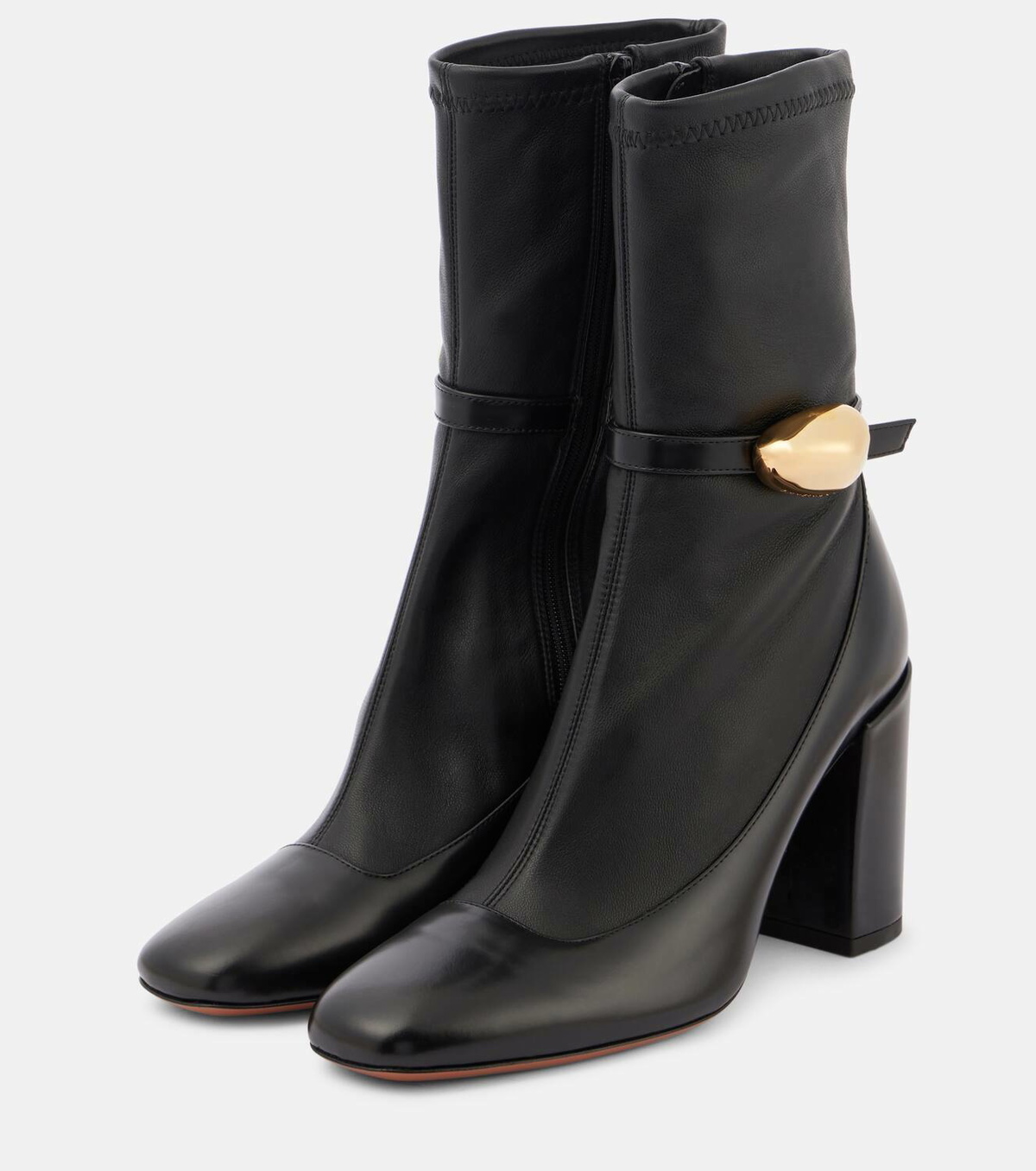 Zimmermann Eliot 85 leather ankle boots