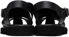 Paul Smith Black Leather Sandoval Fisherman Sandals