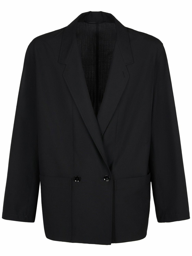 Photo: LEMAIRE - Double Breast Wool Blend Jacket