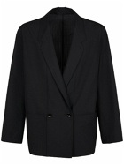 LEMAIRE - Double Breast Wool Blend Jacket