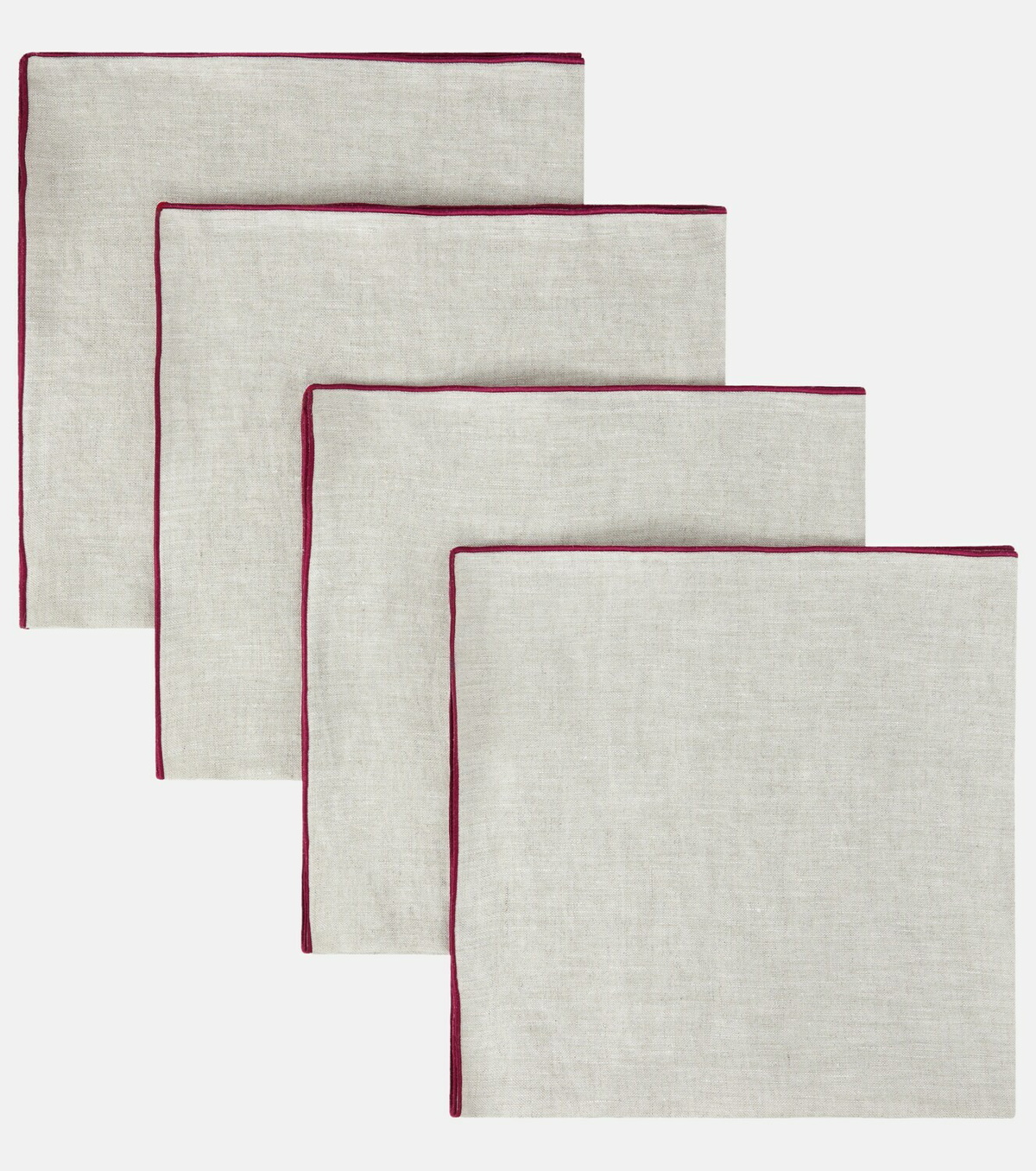 Once Milano Set of 4 linen napkins