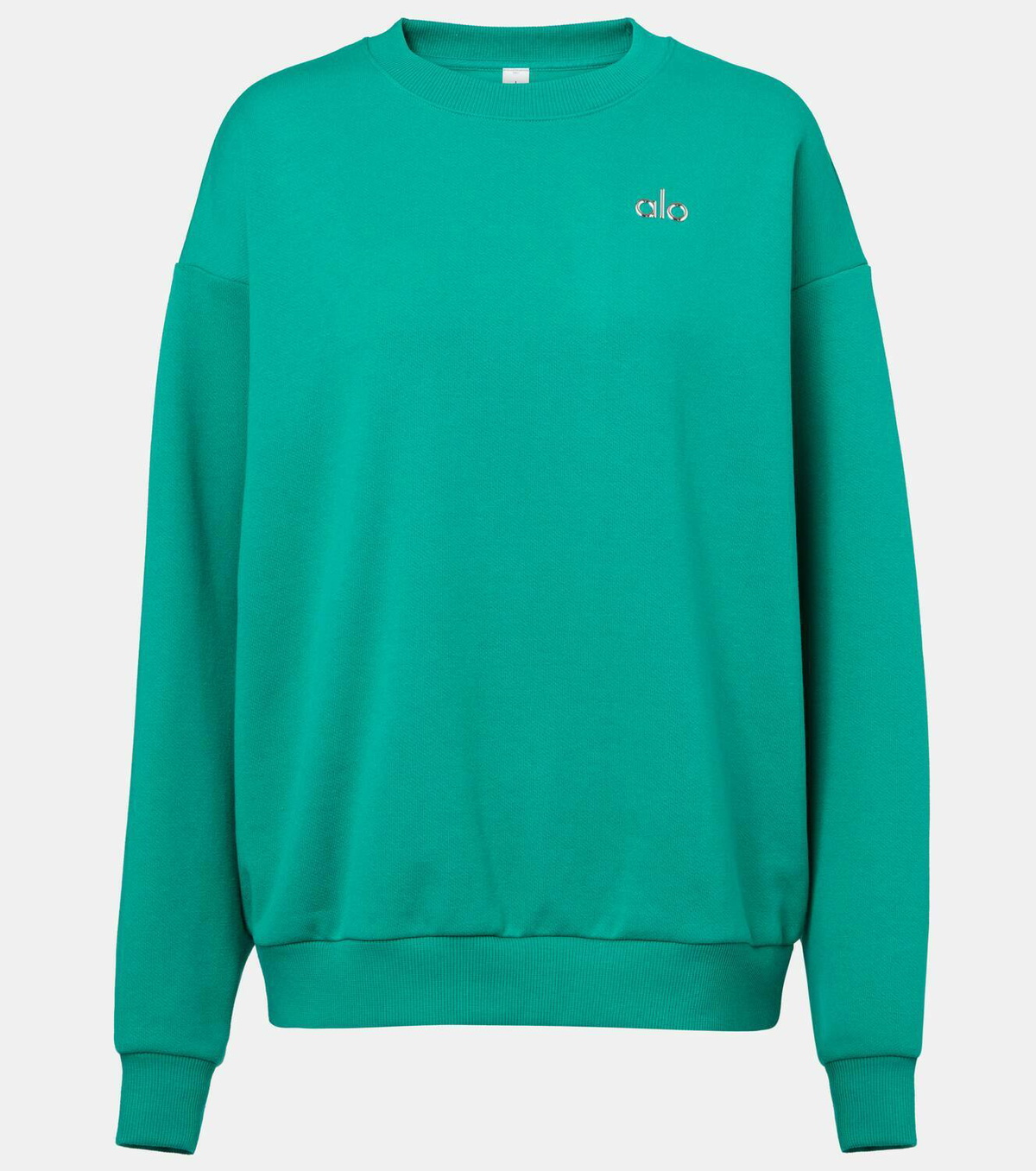 Alo Yoga Accolade cotton-blend sweatshirt