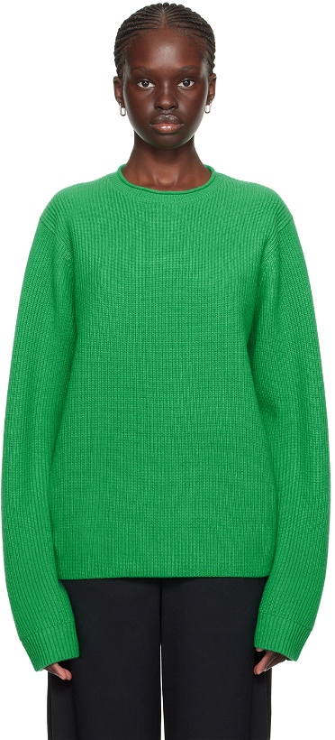 Photo: Guest in Residence Green True Rib Sweater