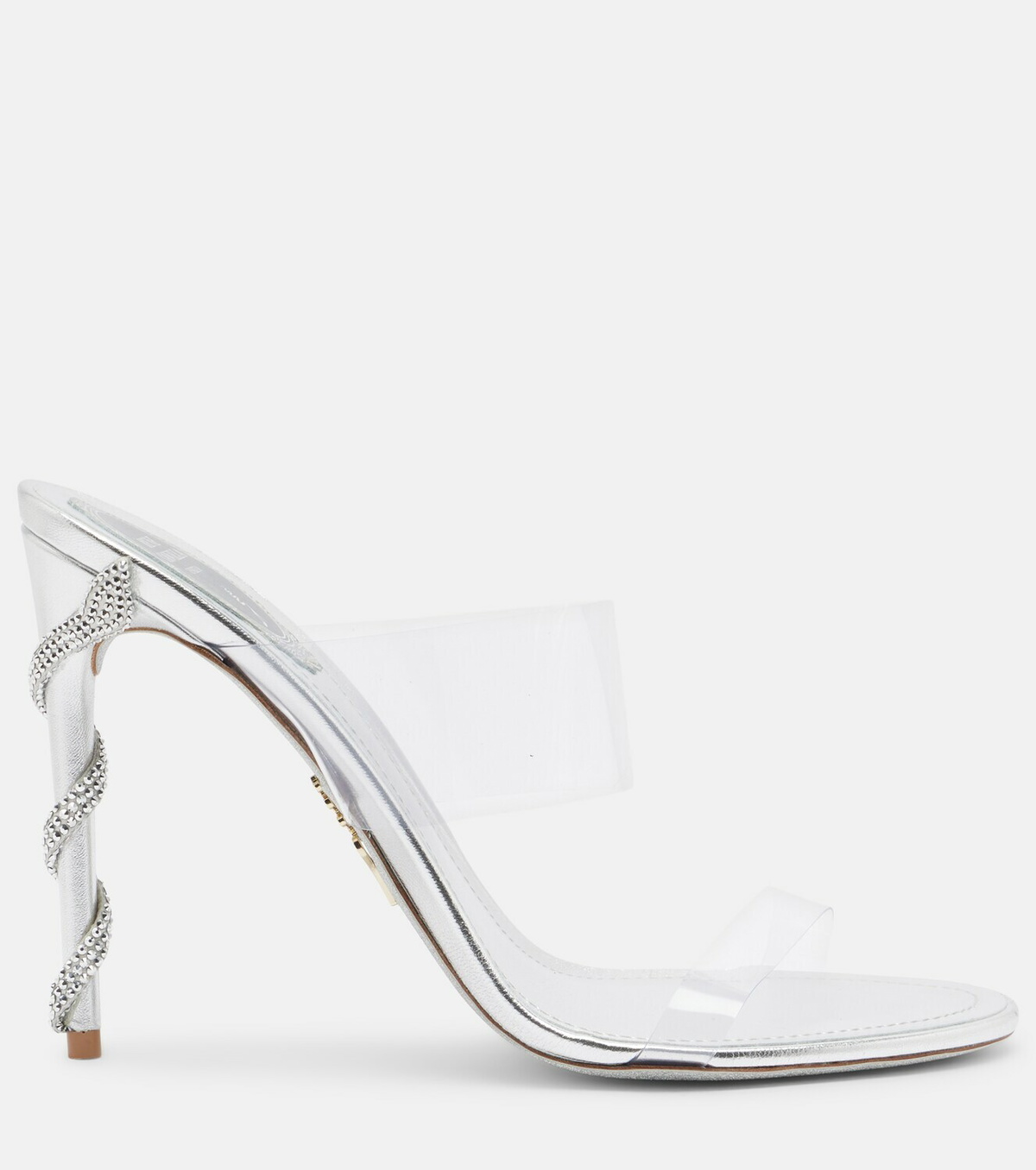 Rene Caovilla Celebrity crystal-embellished PVC sandals