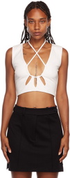 THIRD FORM White Rip Tide Tank Top