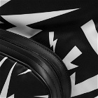Neil Barrett Men's Chaos Bolt Backpack in Black/White