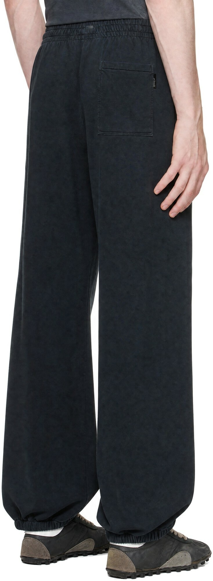 Palm Angels Gray Patch PA Baggy Sweatpants
