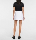 Prada Cotton terry miniskirt