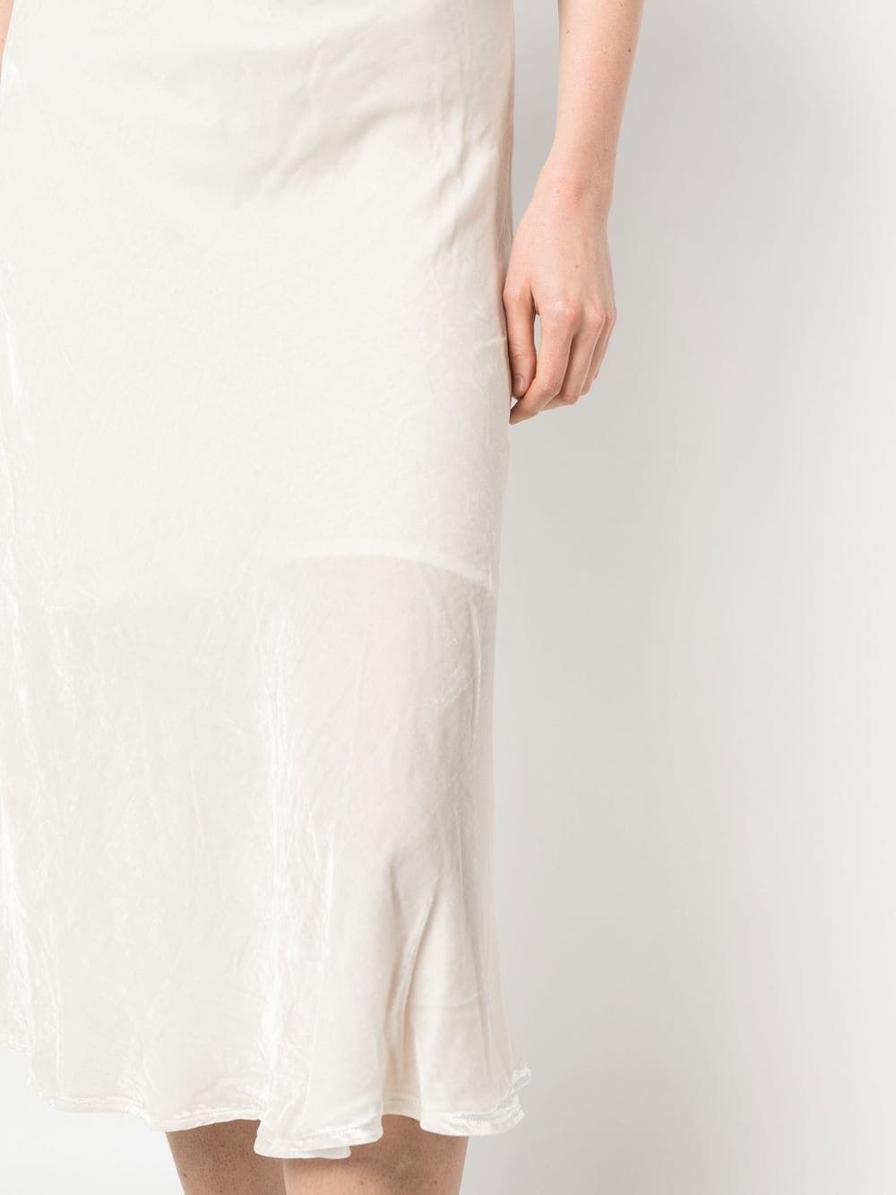 GOLDHAWK - Velvet Long Skirt