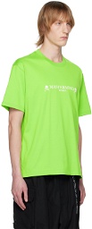 mastermind WORLD Green Bonded T-Shirt