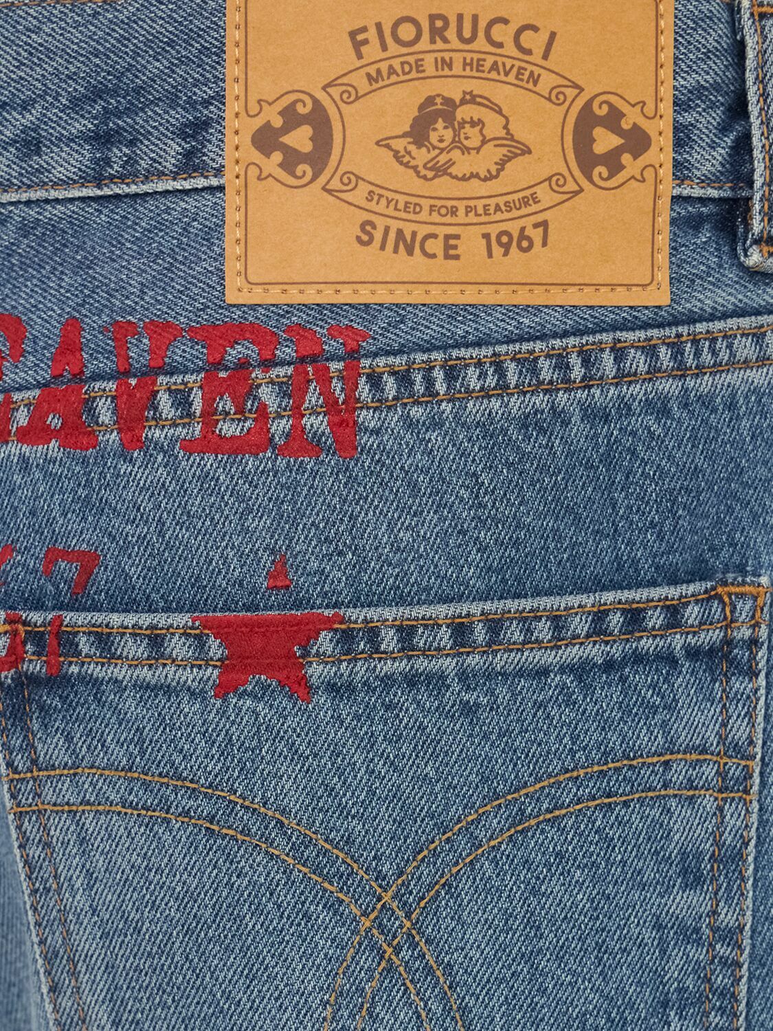 FIORUCCI Faded Denim Baggy Jeans