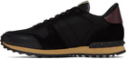 Valentino Garavani Black Rockrunner Sneakers