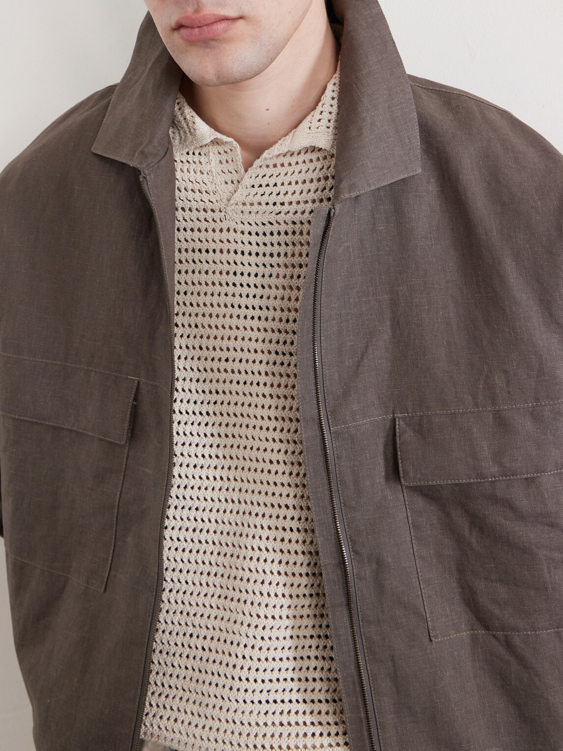 A Kind Of Guise - Embu Linen Jacket - Brown
