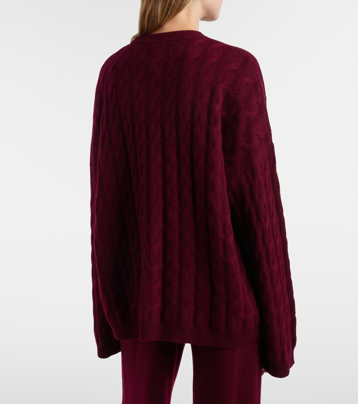 Lisa Yang Seymour cable-knit cashmere sweater