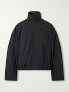 NAHMIAS - Logo-Embroidered Shell Jacket - Black