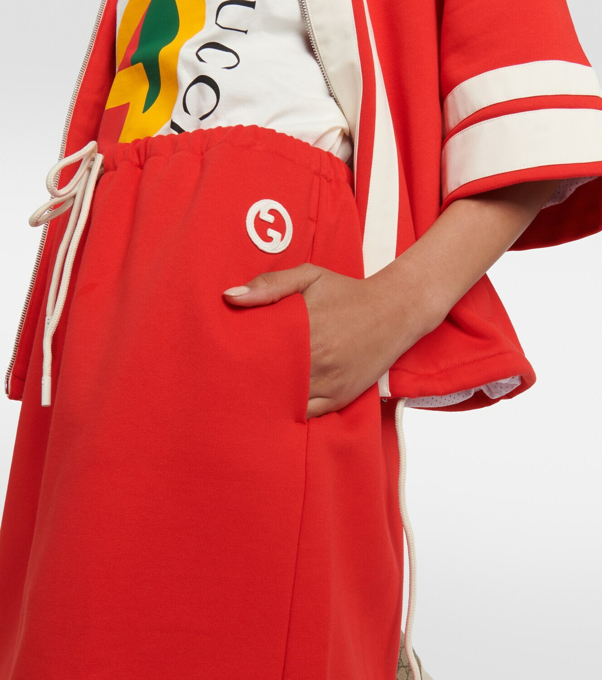 Gucci Interlocking G jersey miniskirt