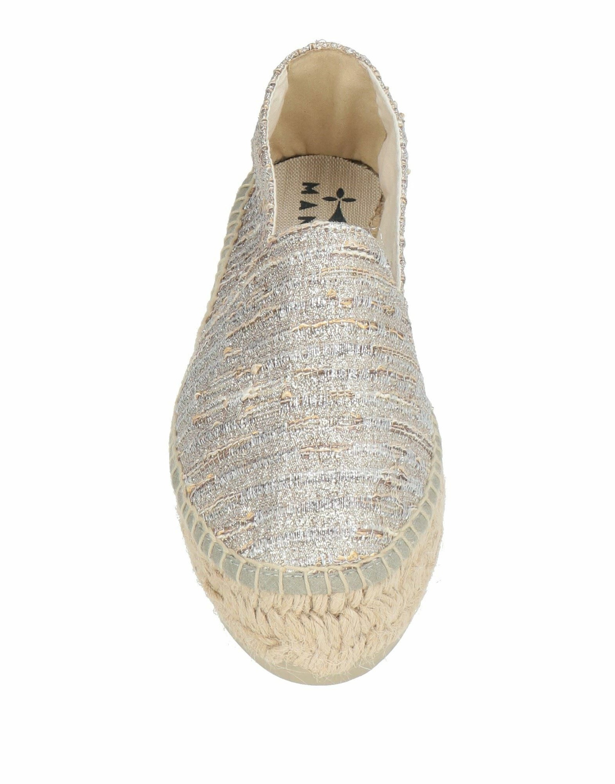 Manebí Womens Espadrilles Platinum