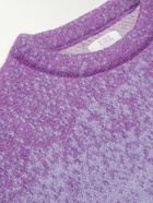 ERL - Dégradé Mohair-Blend Sweater - Purple