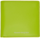 Alexander McQueen Green Bifold Wallet