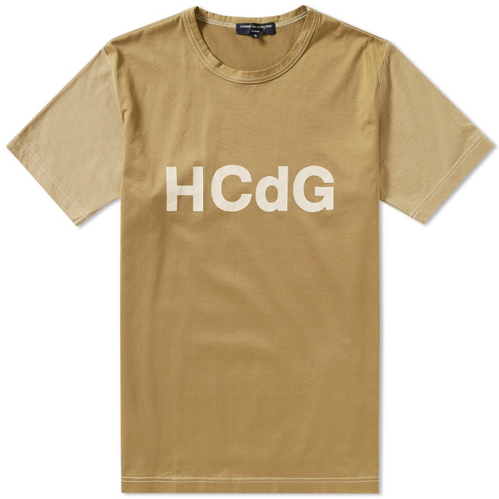 Photo: Comme des Garcons Homme Garment Dyed Logo Tee