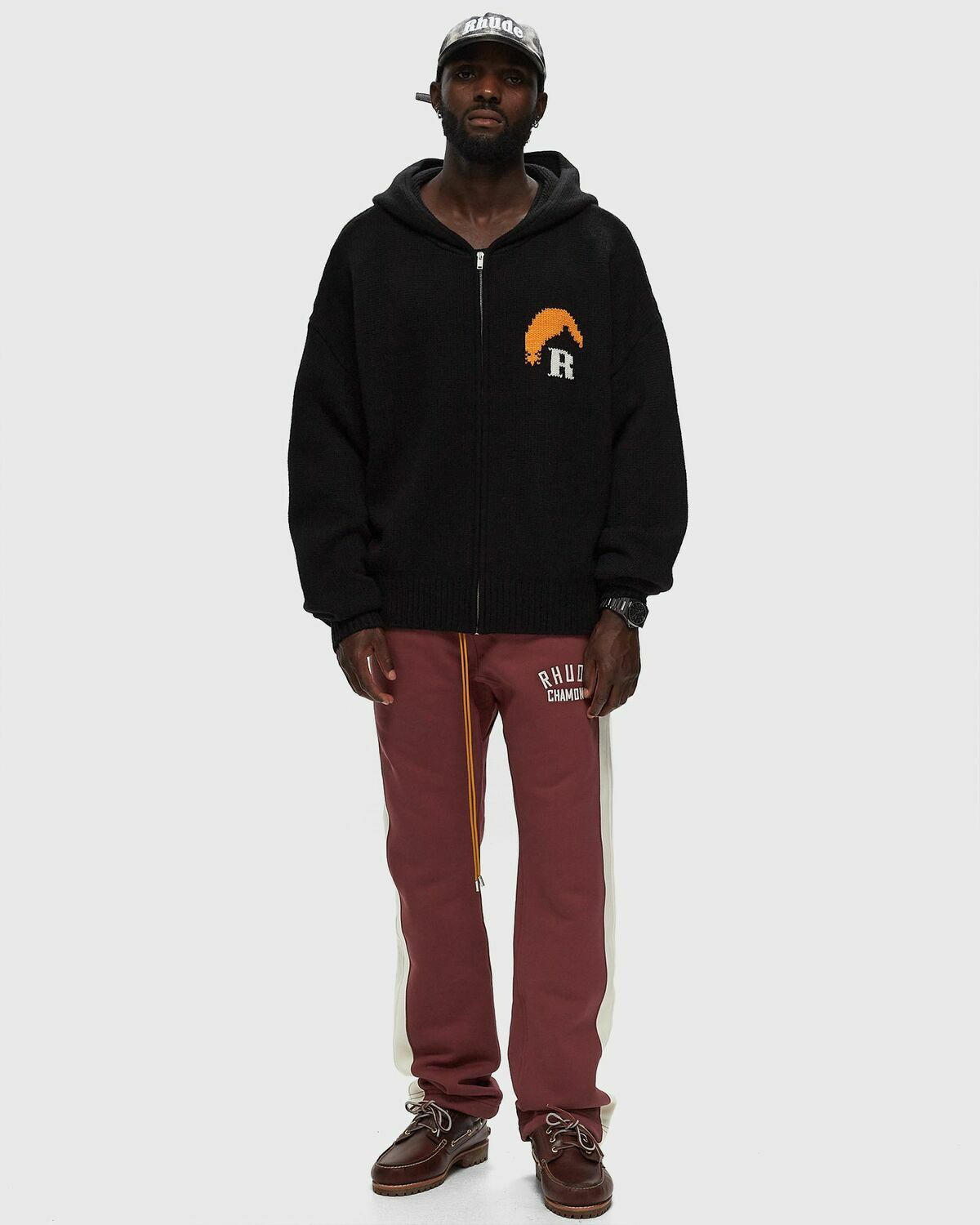 RHUDE MOONLIGHT HOODIE Mサイズ ※L相当 MOONLIGHT BADGE HOODIE – R H U D E