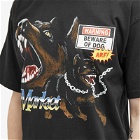 MARKET Men's My Dogs T-Shirt in Washed Black