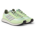 adidas Originals - Glenbuck SPZL Suede and Nylon Sneakers - Men - Green