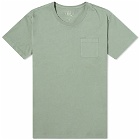 RRL Men's Pocket T-Shirt in Teal