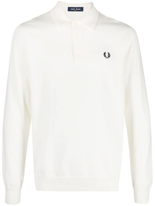 Photo: FRED PERRY - Logo Wool Blend Polo Shirt