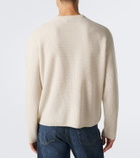 Frame Waffle-knit wool and cashmere sweater