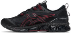 Asics Black & Burgundy GEL-QUANTUM 360 VII Sneakers