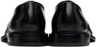 Common Projects Black Polished Leather Derbys