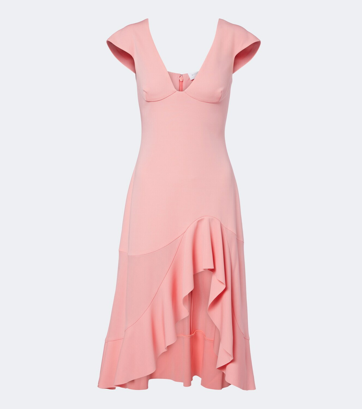 Stella McCartney Frill trim midi dress