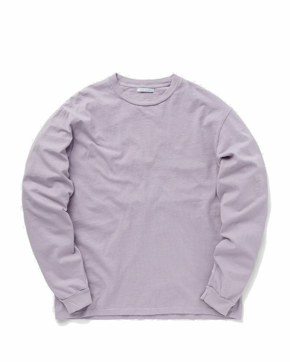 Photo: John Elliott Ls University Tee Purple - Mens - Longsleeves