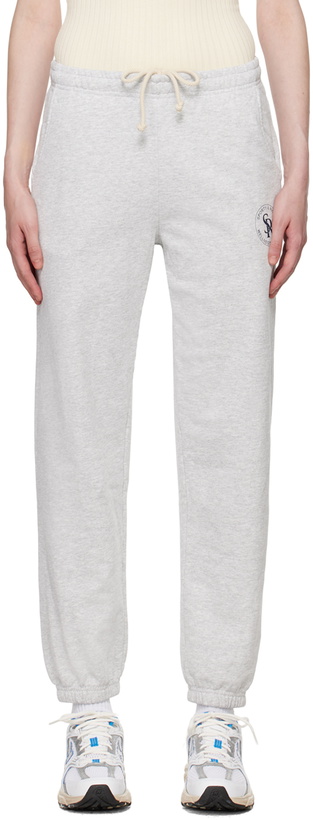 Photo: Sporty & Rich Gray S&R Lounge Pants