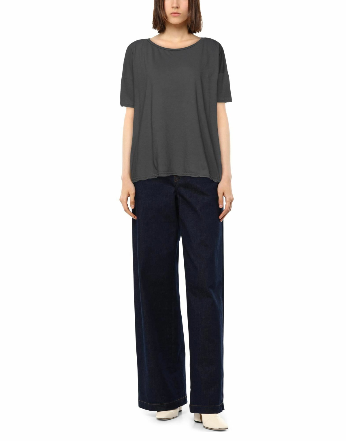 Crossley Womens T-shirt Charcoal
