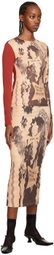 ELLISS Beige Cosmic Vibes Long Sleeve T-Shirt