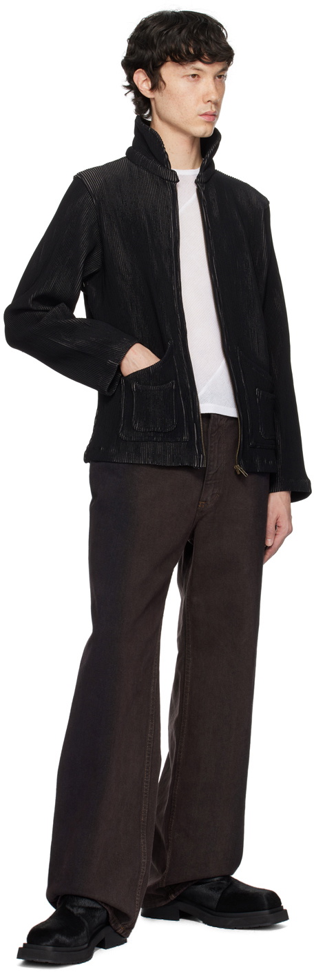 Isa Boulder SSENSE Exclusive Black Blaze Basic Jacket