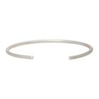 Le Gramme Silver Brushed Le 7 Grammes Bangle Bracelet