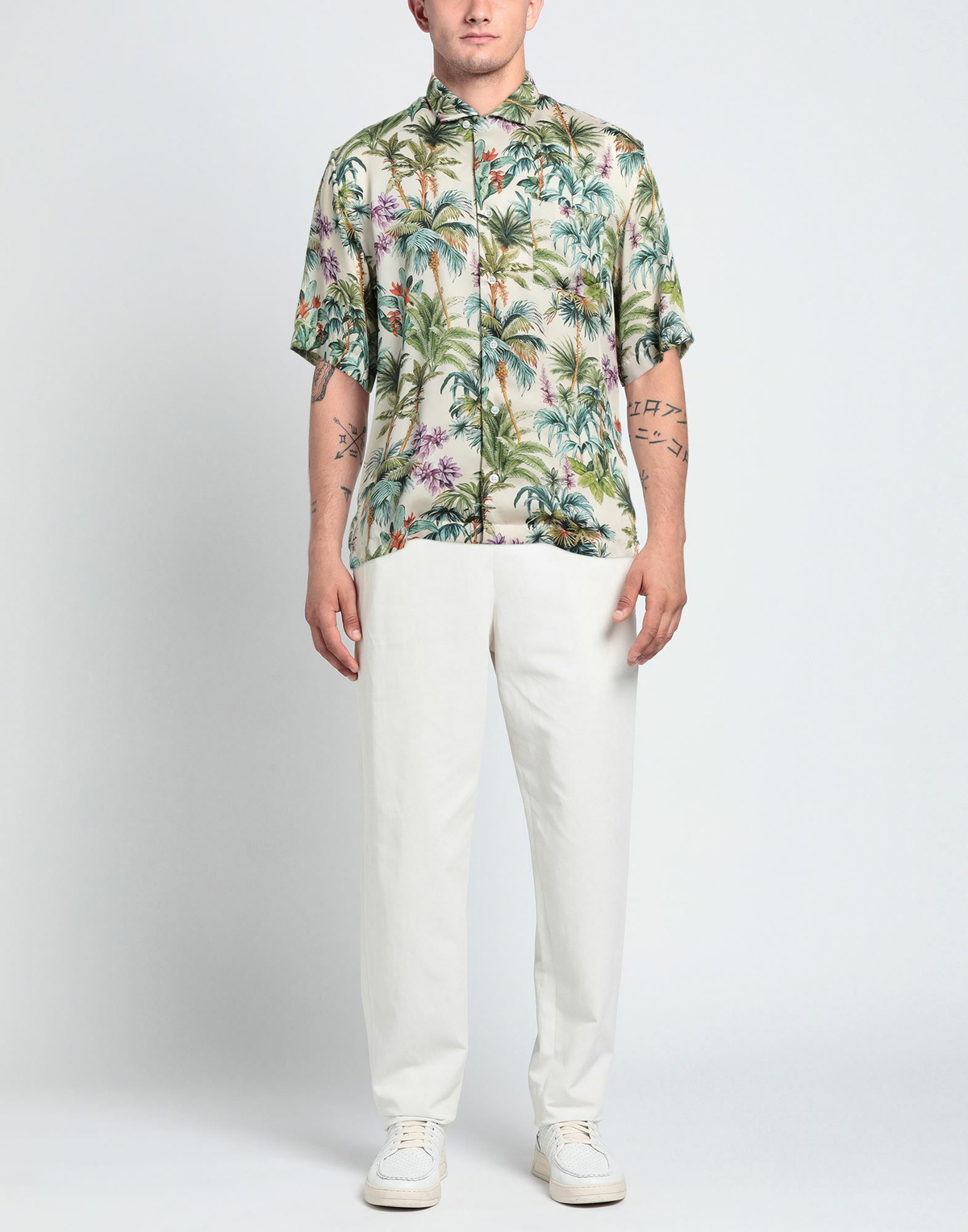 Pt Torino Mens Shirt in Green