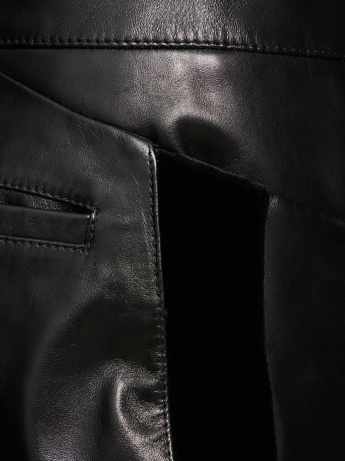 【トムフォード】 Trousers - Flared Trousers パンツ TOM FORD - Flared Low Rise Leather Pants TOM FORD