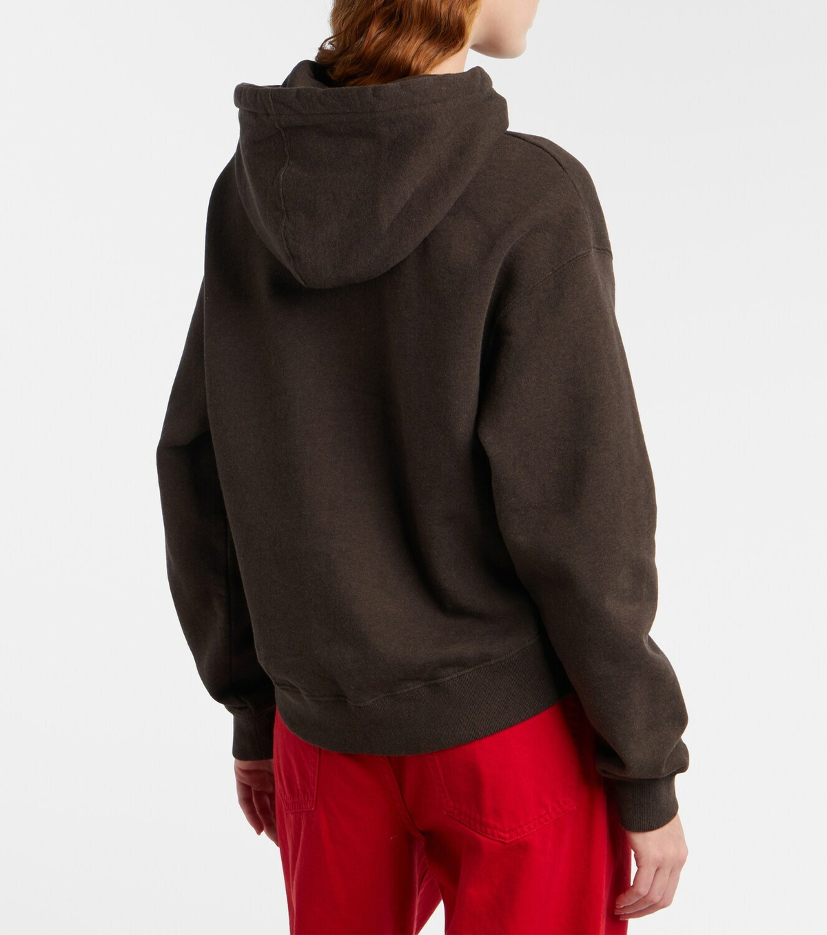 JW Anderson Cropped cotton hoodie