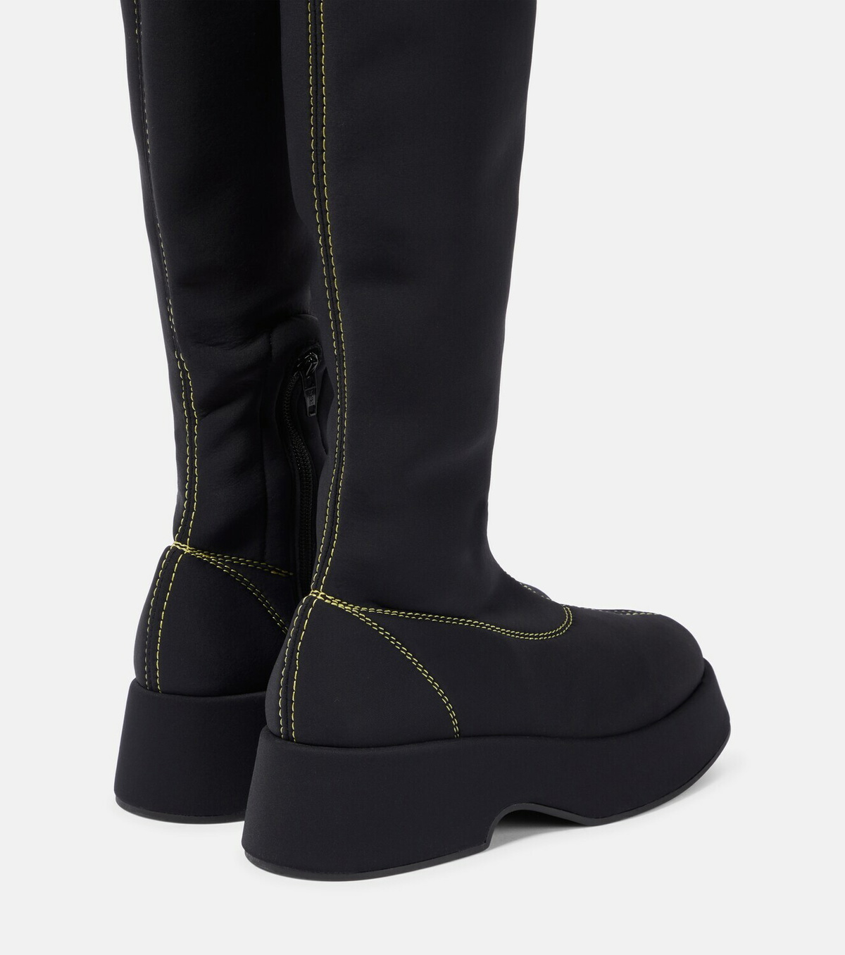 Ganni - Over-the-knee sock boots GANNI
