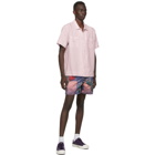 Double Rainbouu Pink West Coast Short Sleeve Shirt